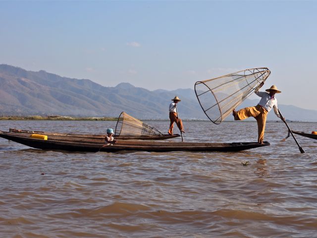 Pêcheurs, lac Inle