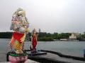 Hindu Shrine at Ganga Talao or Grand Bassin, lake in the district of Savanne, Mauritius Hindu Shrine at Ganga Talao or Grand Bassin, lake in the district of Savanne, Mauritius