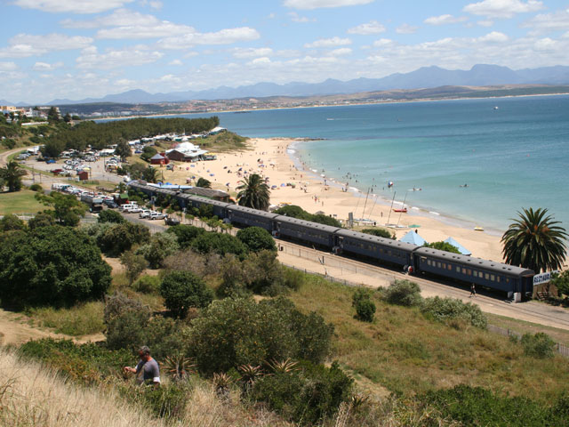 Mossel Bay, à mi-chemin entre Le Cap et Port Elizabeth, Afrique du Sud