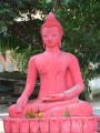 Pink Buddha at Xi Boun Heuang temple, Luang Prabang Pink Buddha at Xi Boun Heuang temple, Luang Prabang