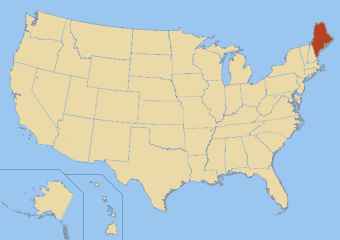 Carte du Maine