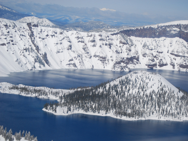 Vue du Crater Lake