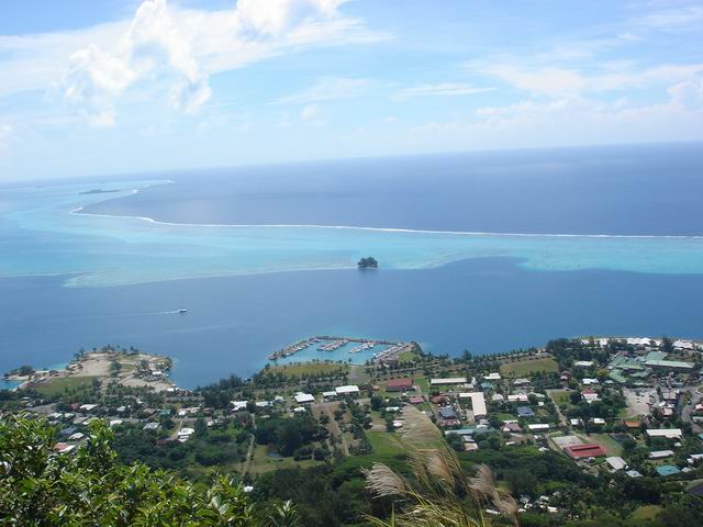 Raiatea from above