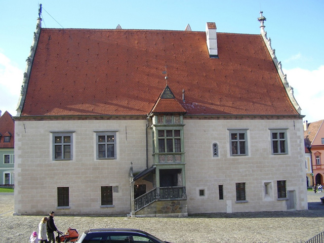 Town hall entrance