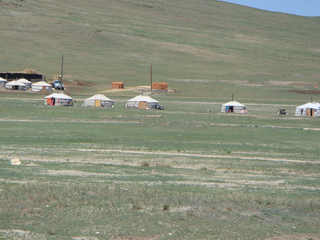 Mongolian yurt