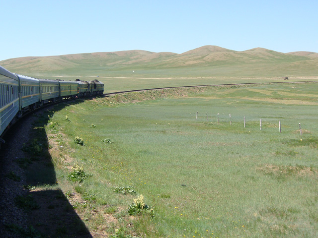 Trans-Mongolian train
