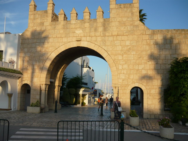 Port entrance
