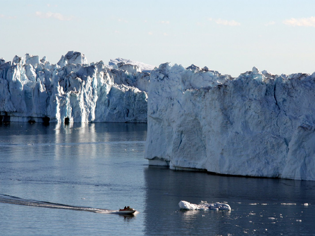 Greenland glacier