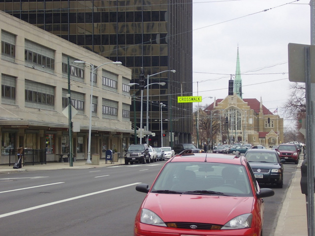 Street and church