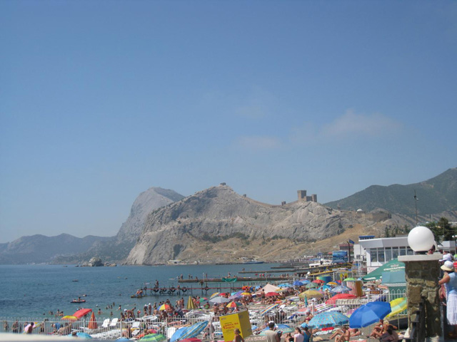 Sudak beach