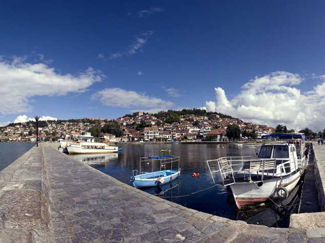 Vue d'Ohrid