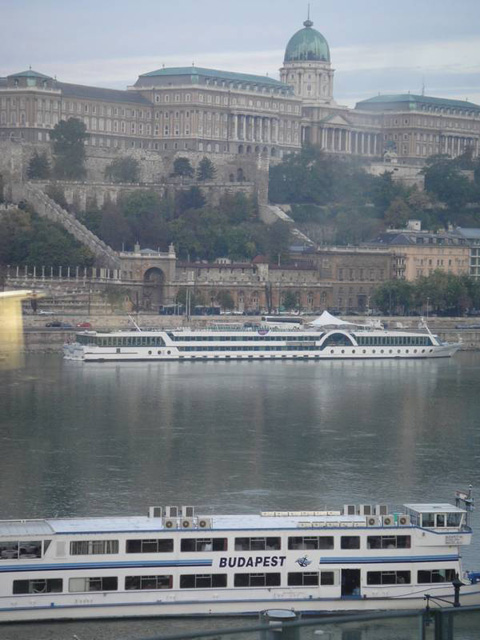 Le château Buda et le Danube, Hongrie