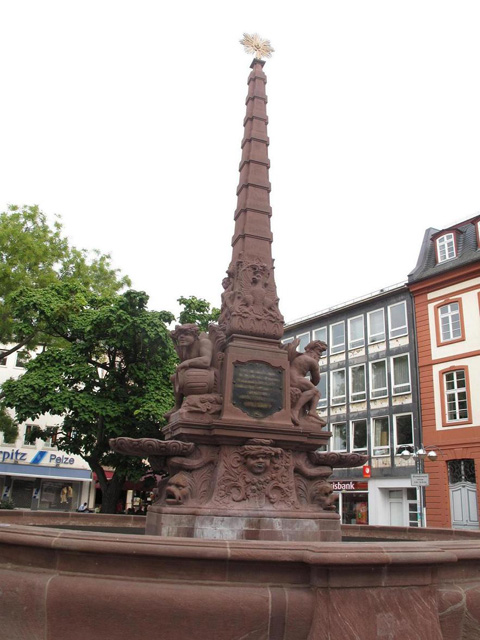 Frankfurt fountain