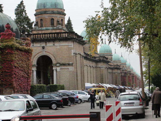 Mirogoj, groblje, arkade