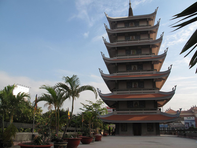 7-storey temple