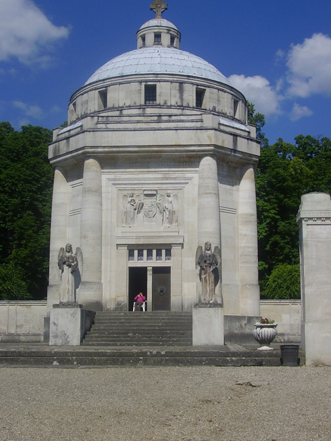 Entrance to mausoleum