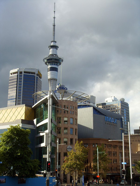 Imax building et théâtre à Auckland, Nouvelle Zélande