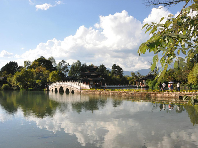 Bridge and walkway