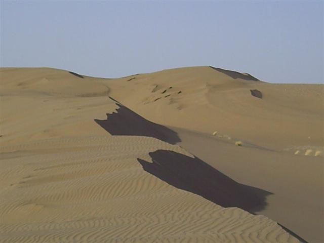 Sand dunes