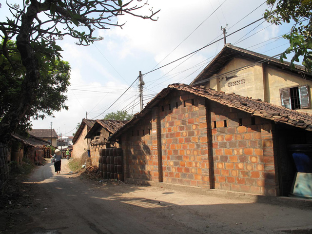 Hand-made pottery village