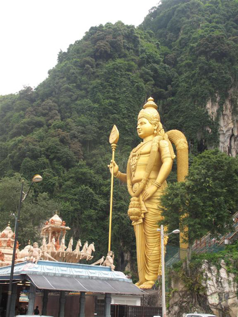 Lord Murugan statue