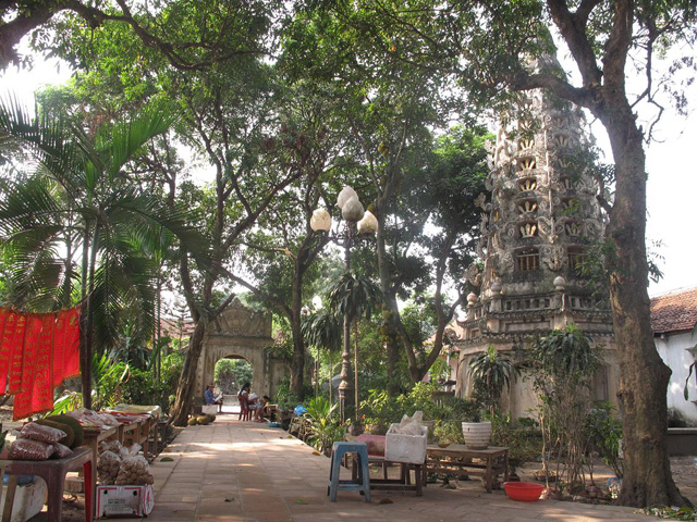 Mia pagoda, garden