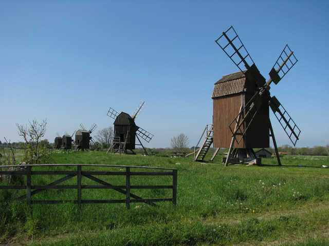 Old windmills