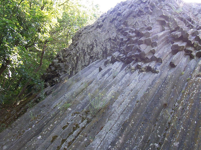 Stone waterfall