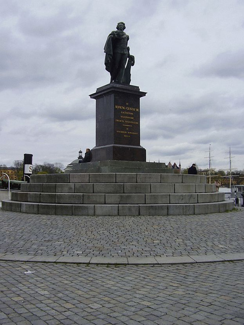 Statue of King Gustav III
