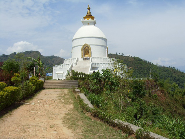 Pokhara stupas