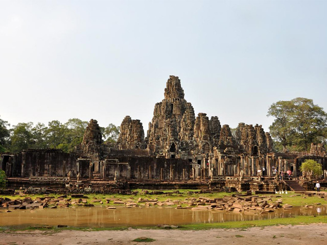 West side, Bayon, Angkor Thom