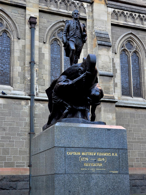 Flinders statue