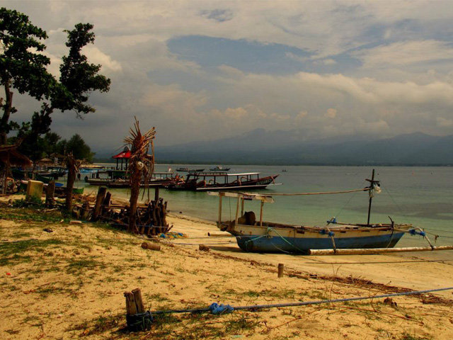 Gili Air harbour