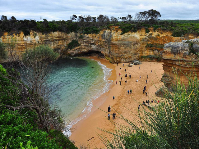 Tom and Eva beach, Loch Ard Gorge