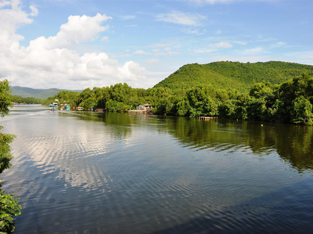 Mountain and River