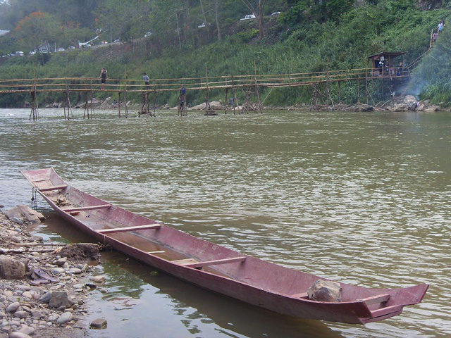 Bamboo bridge