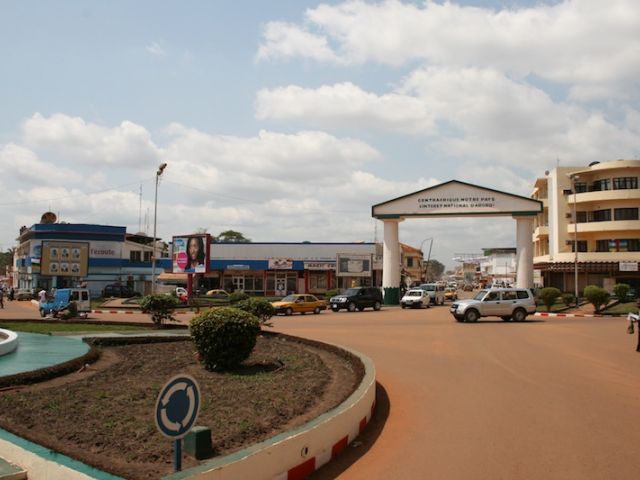 Bangui Shopping District