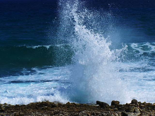 East End blow hole
