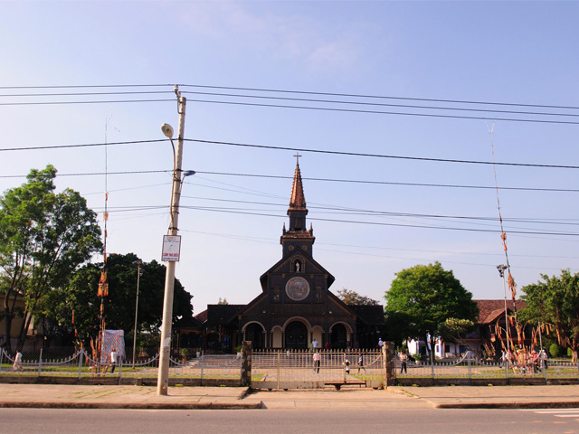 Kon Tum Wooden Cathedral