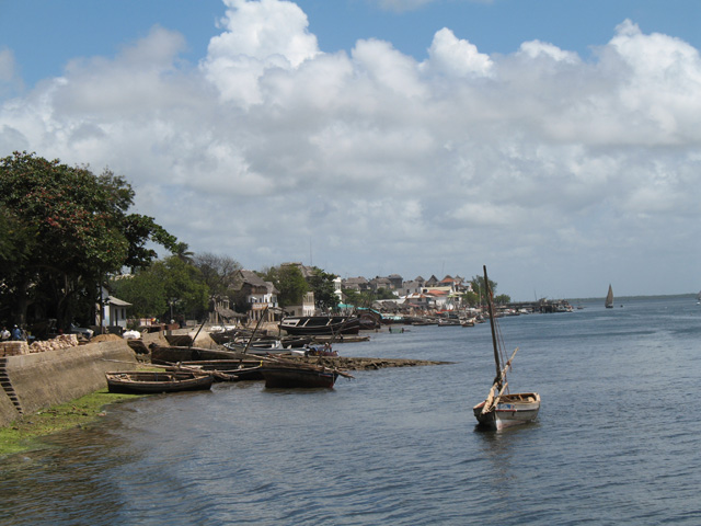 Lamu seafront