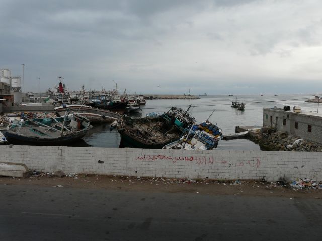 Mukalla port