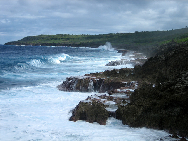 Niue coastline