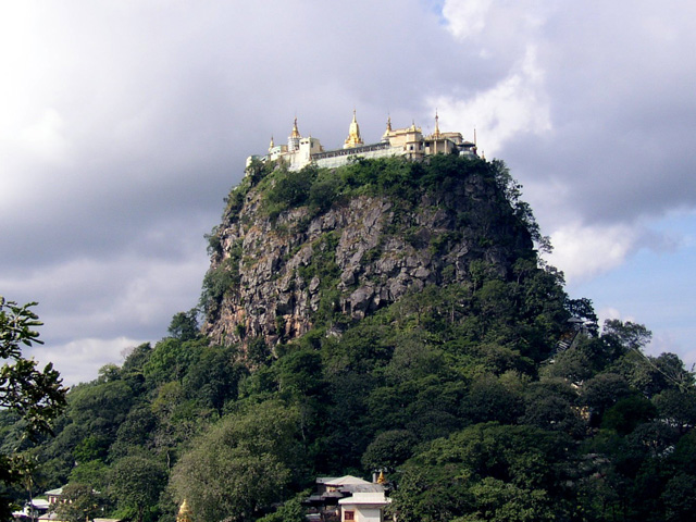 Taung Kalat monastery