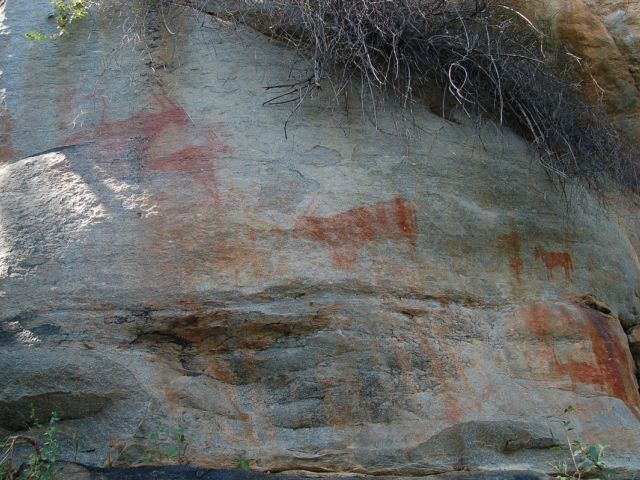 Rock paintings