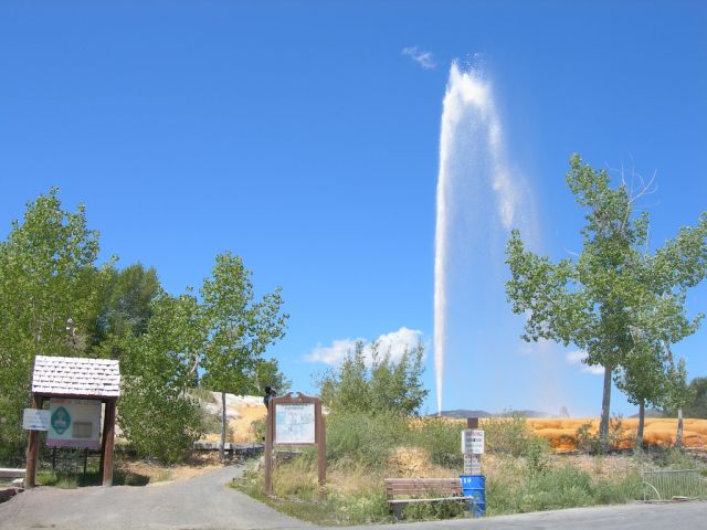 Soda Springs Geyser