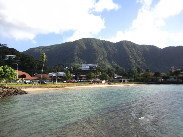 Utulei beach