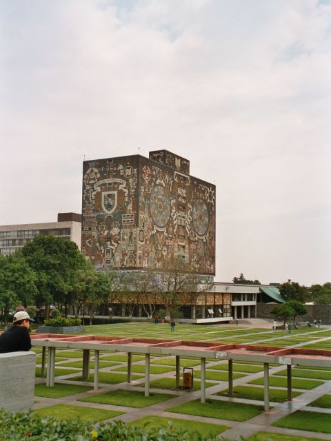 Campus central de la cité universitaire de l'Universidad Nacional Autonoma de Mexico (UNAM)