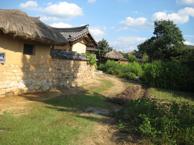 Maisons à Hahoe