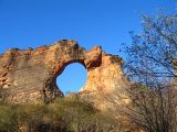 Trou dans la roche, parc national de Serra da Capivara