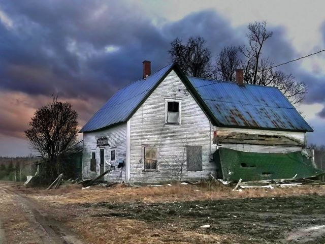 Abandoned house